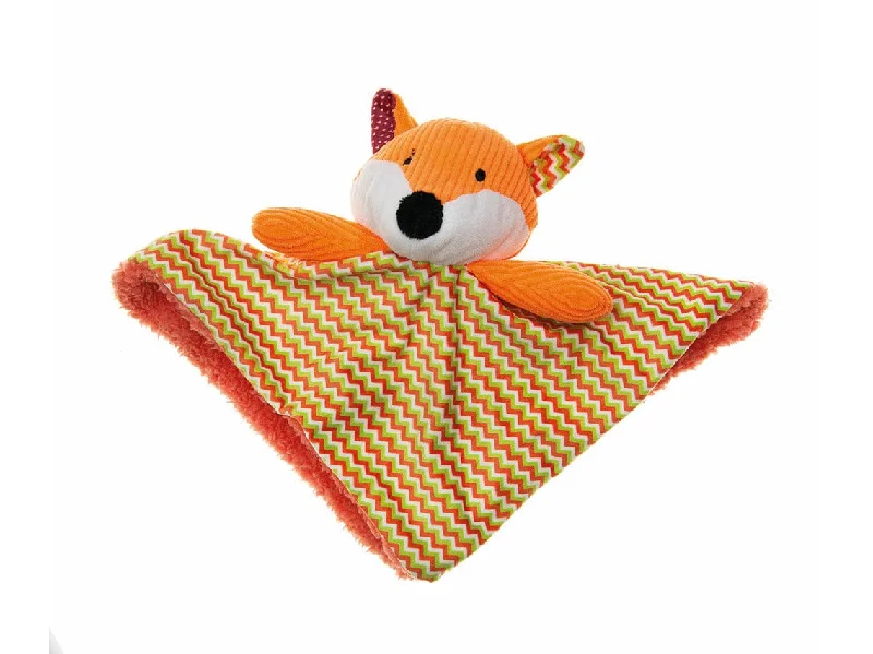 - Winter warm clothes for short-haired dogsPlush Fox Blanket With Rattle