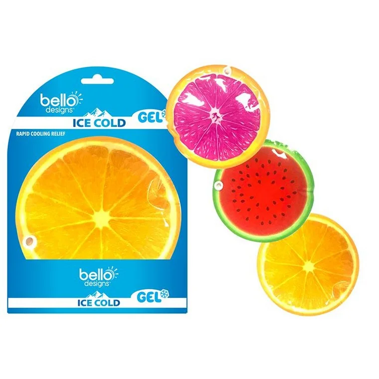 Pet ProductsGel Ice Cold Pack, Fruit, 16cm, Asstd