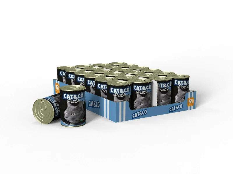 - Dog disposable foam shower gelCat&Co PATE TUNA 24x405g Box