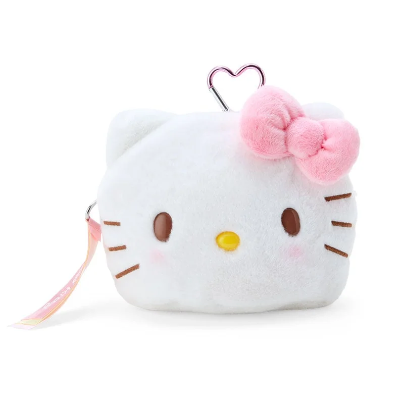 - Cat hair ball removal and hair removal creamHello Kitty Plush Mini Face Pouch