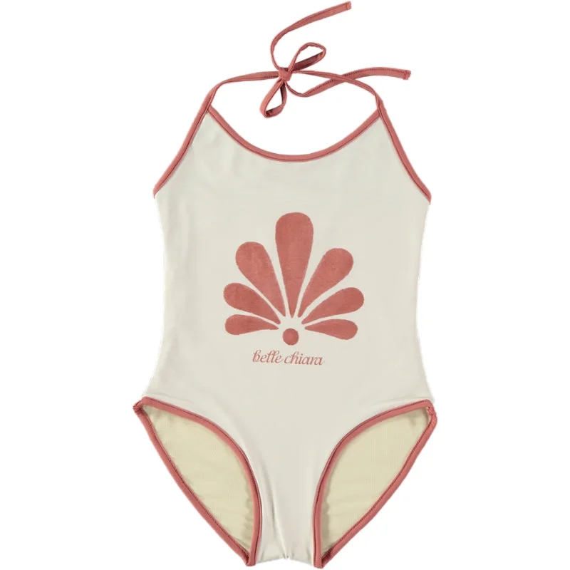 - Dog heart rate monitoring collarBelle Chiara Lycra Beige Anthemion Swimsuit