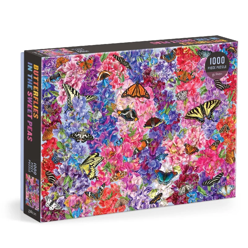  -Anti-scratch sofa protective coverTroy Litten Butterflies In the Sweet Peas 1000 Piece Puzzle