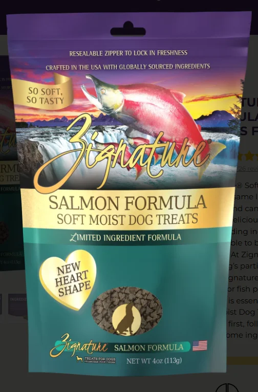 - Pet smart GPS locatorZignature Salmon Formula Soft Moist Treats for Dogs