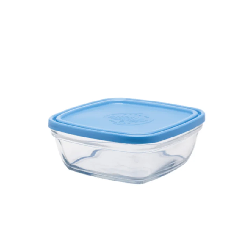 - Foldable and portable cat bagDuralex Freshbox Clear Square 14 cm + Blue Lid - 61 cl