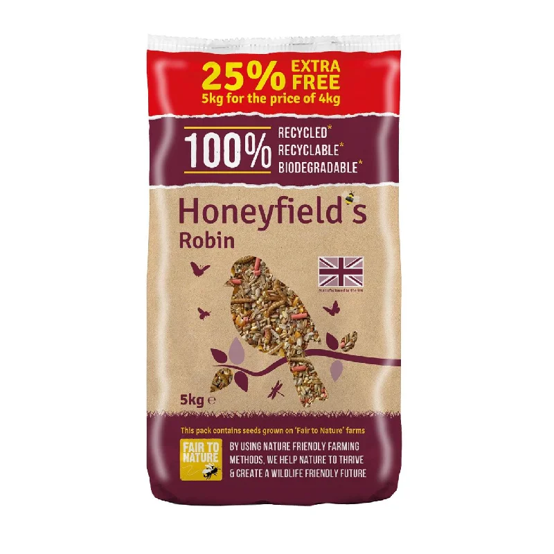 - High protein dog foodHoneyfield's Robin Wild Bird Food 25% Extra Free 5kg