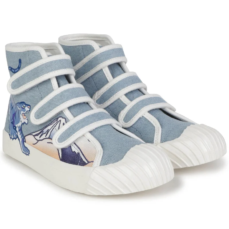 - Postoperative pet anti-licking Elizabethan collarKenzo Pale Blue Velcro High Top Sneaker