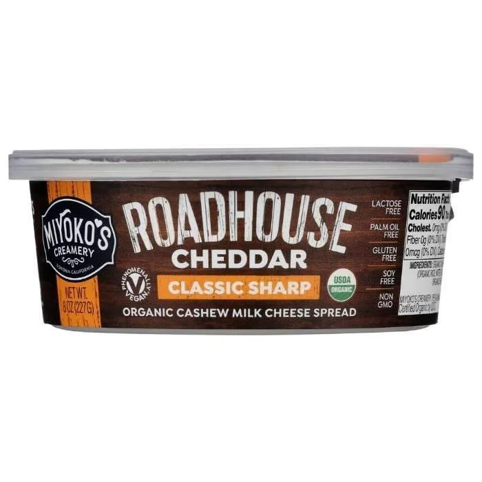 - Air box TSA certified check-inMiyoko's Creamery - Cheers To Cheddah Vegan Roadhouse Cheese Spread, 8oz