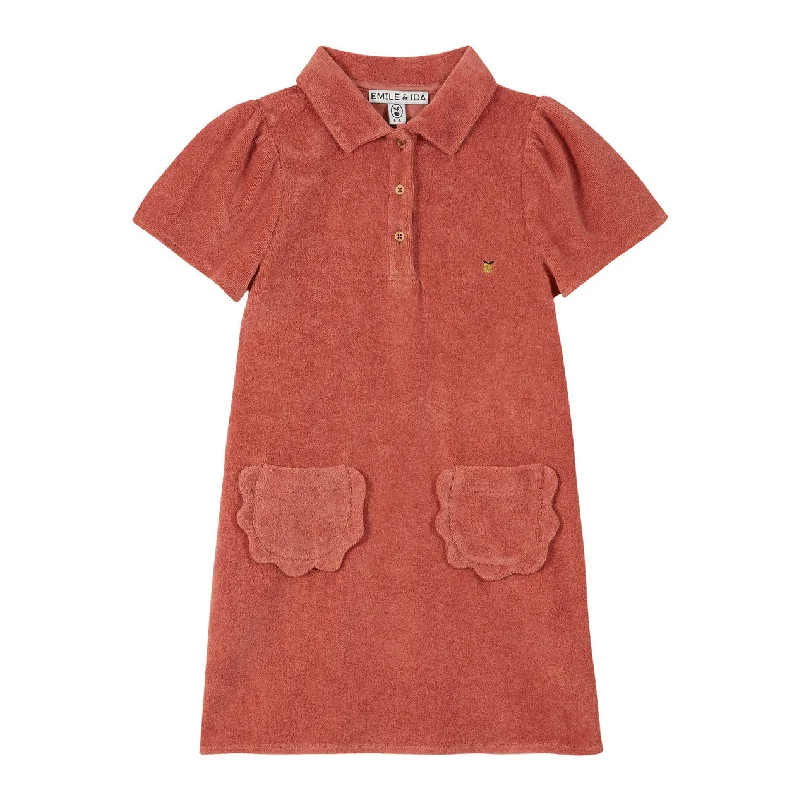 - Dog anti-slip matEmile et Ida Clay Terry Polo Dress