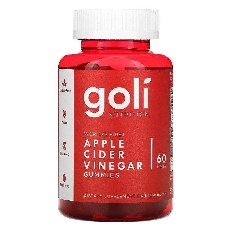 ---Goli Nutrition - Apple Cider Vinegar Gummies