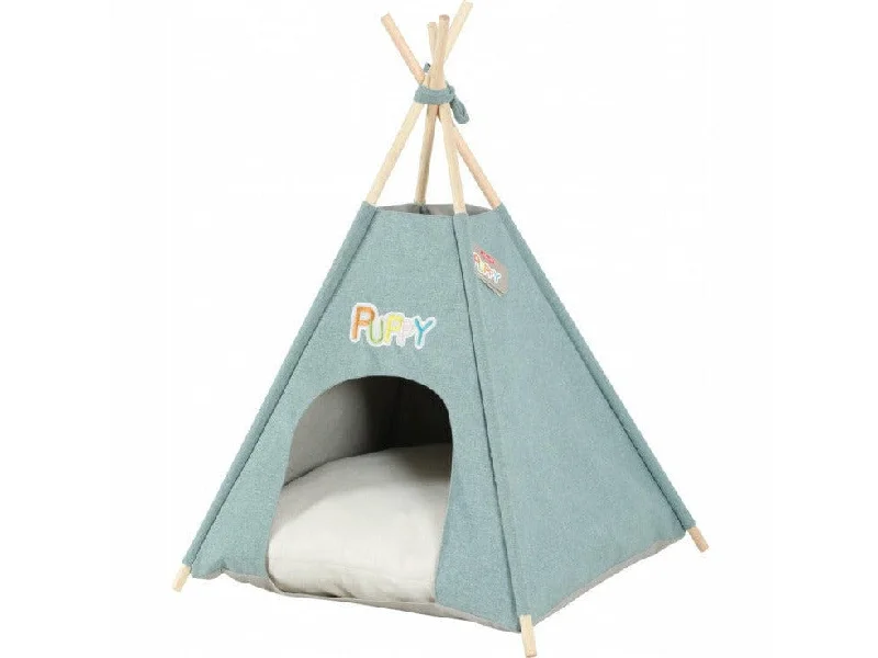 - Parrot climbing and standing wooden framePuppy Teepee