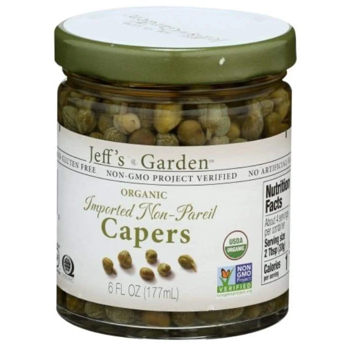 - Pet vitamin complex nutrition tabletsJeff's Garden - Organic Non-Pareil Capers