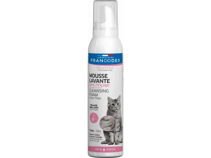 - Pet fence foldable indoorFrancodex Rinse-Free Cleansing Foam For Cats 150Ml