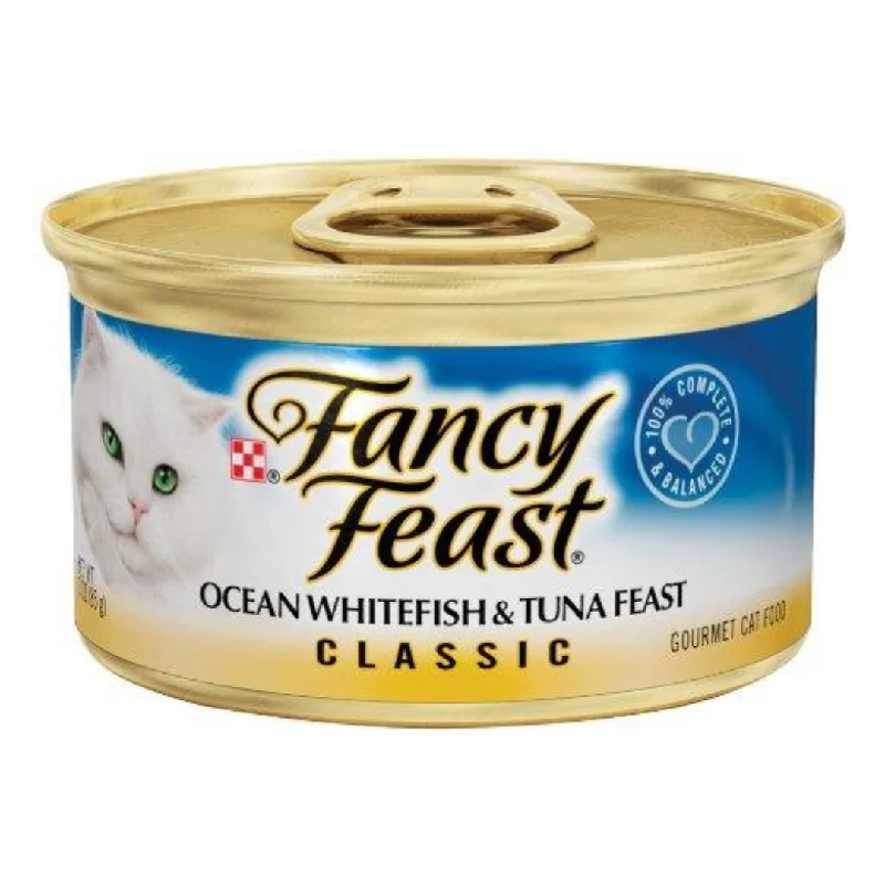    - Cat food for coat health  Fancy Feast Ocean Whitefish & Tuna Loaf Wet Cat Food