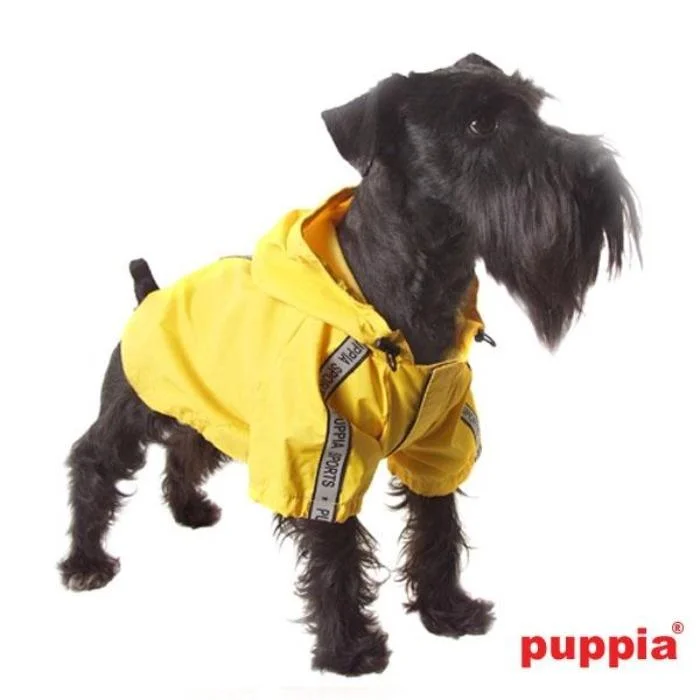 Pet sun protection clothesPuppia Base Dog Raincoat - Yellow