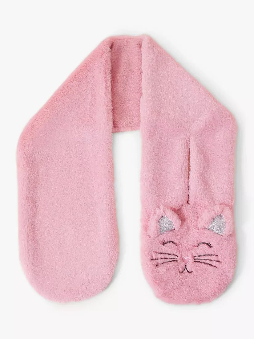    - Hypoallergenic cat food  Angels by Accessorize Kids' Fluffy Cat Scarf, Pink