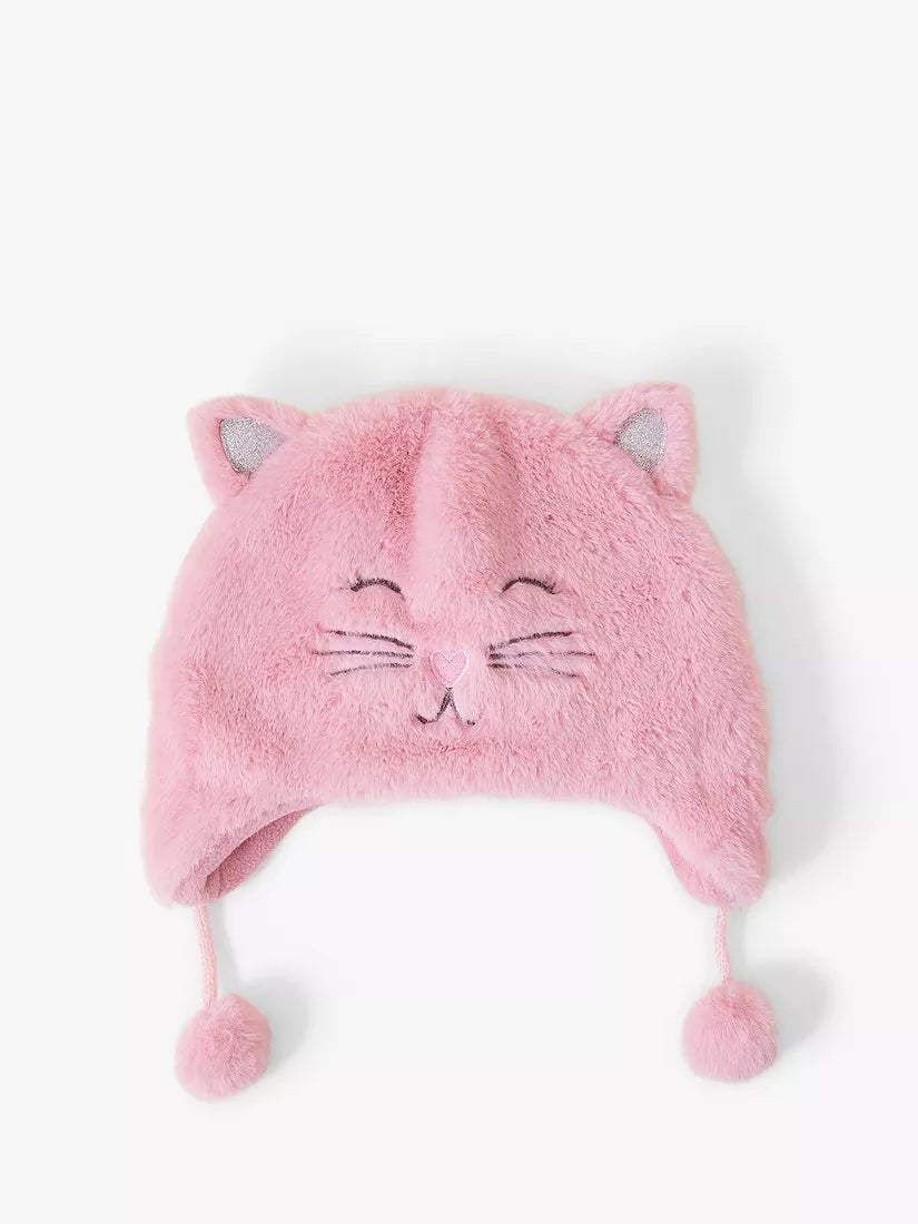    - Digestive care cat food  Angels by Accessorize Kids' Fluffy Cat Chullo Hat, Pink