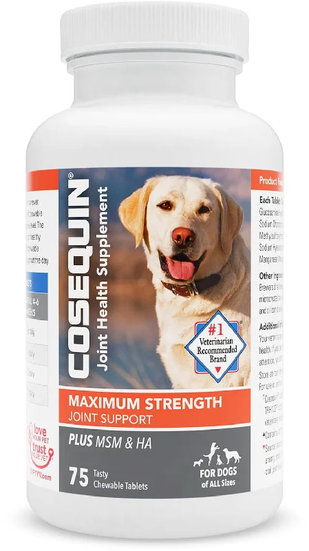 ---Nutramax Cosequin Maximum Strength Joint Health Supplement for Dogs