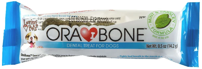 - Natural latex pet mattressOra-Bone Dental Treats for Dogs