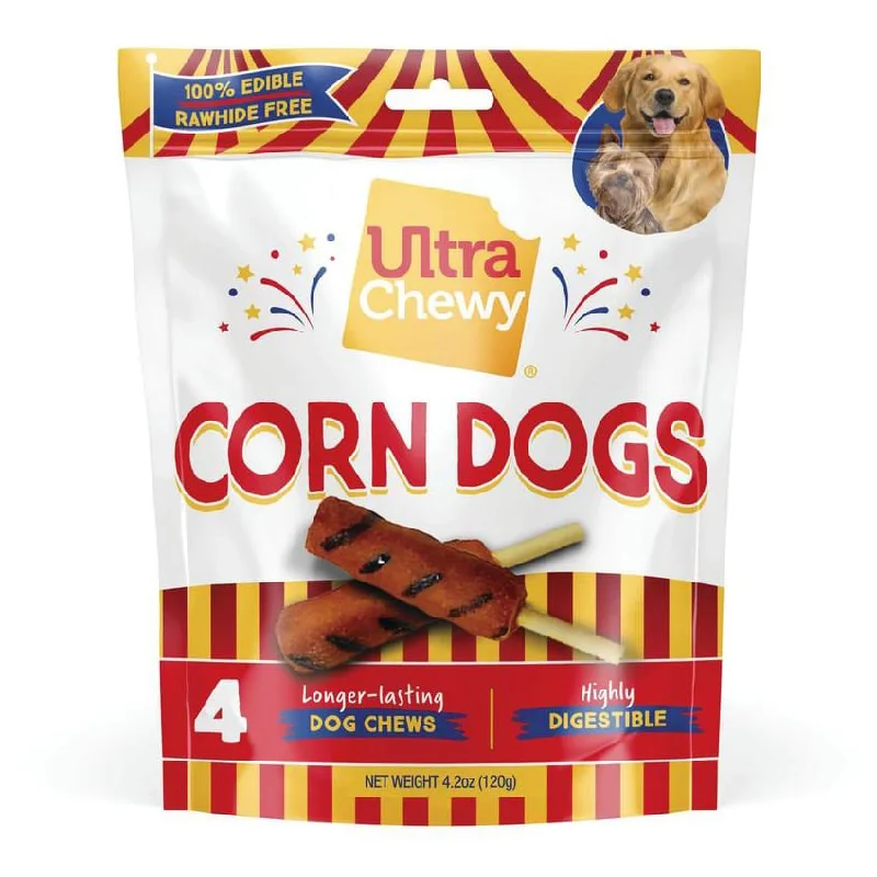 - ​​Christmas pet Christmas clothingUltra Chewy Corn Dogs 4ct