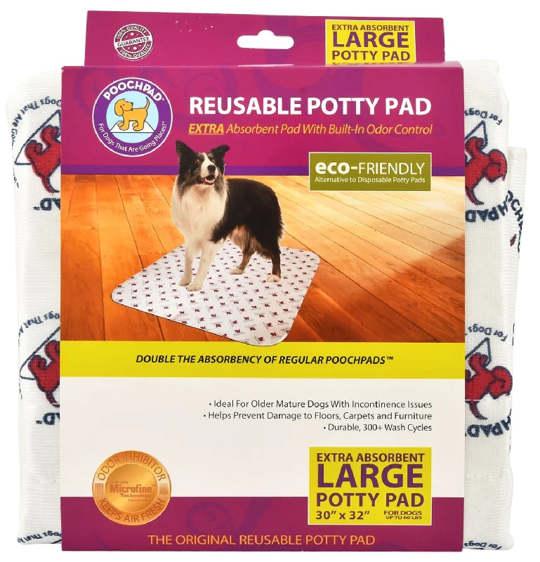 - Deodorizing cat litter tofu litterExtra Absorbency PoochPad for Mature Dogs, Large, 36" x 36"